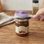 Manual Adjustable Jar Opener | Non-Slip Bottle & Can Opener, Multi-Function Lid Twist Wrench for Tight Lids | Ergonomic Grip