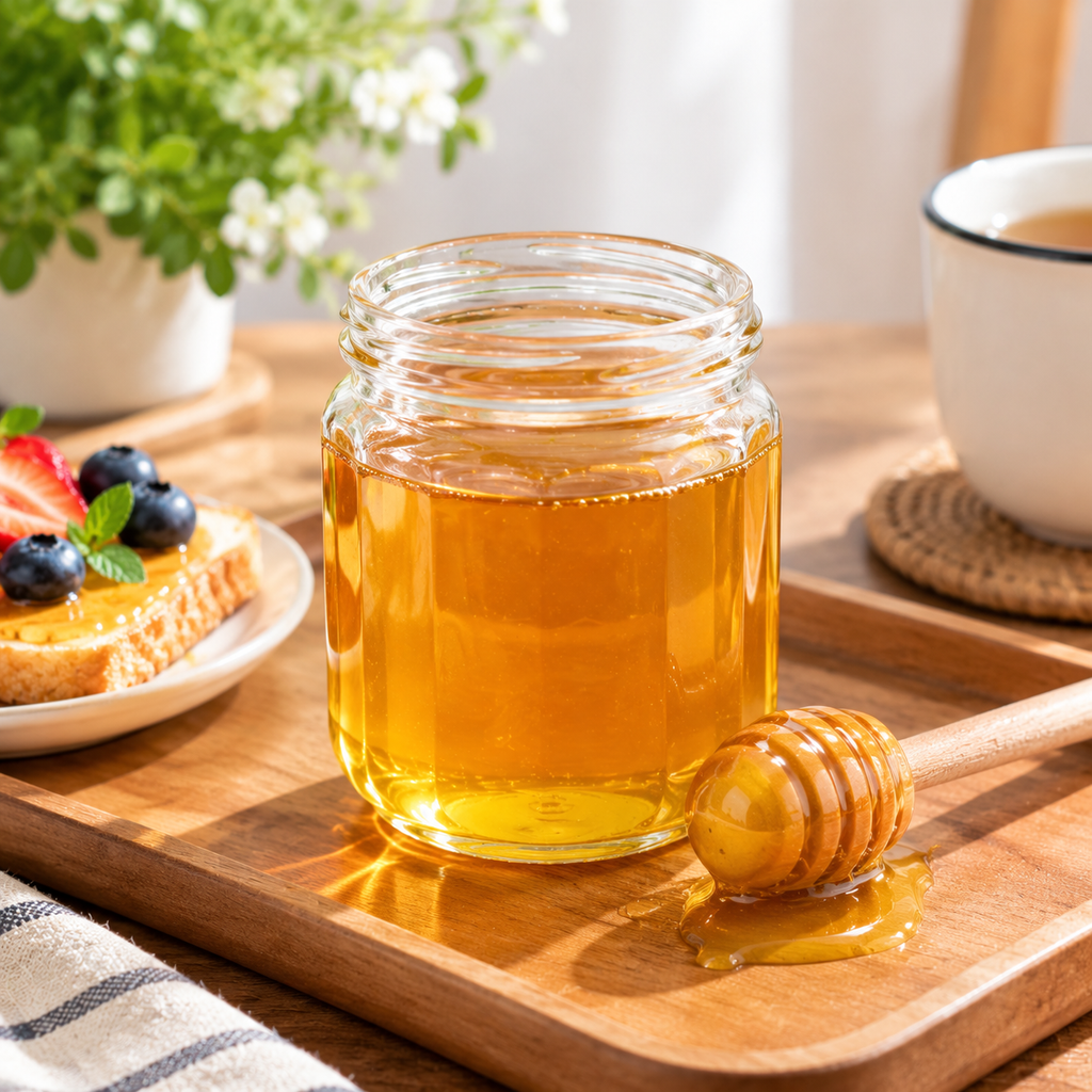 Honey Dipper Sticks | Wooden Honey Wand for Tea, Coffee & Milk Stirring | Natural Bee Dipper for Honey, Syrup & Jam